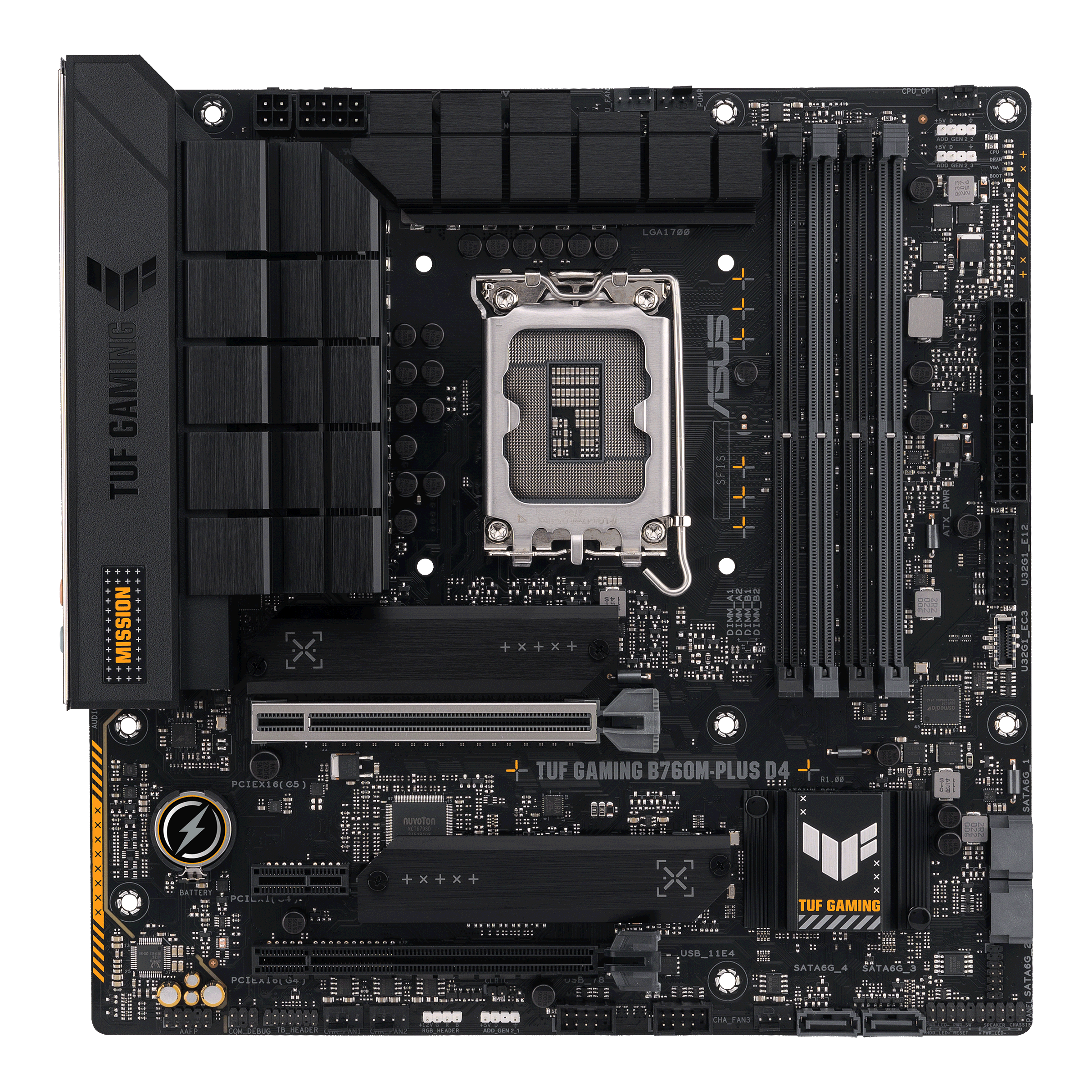 TUF GAMING B760M-PLUS D4 | Motherboards | ASUS UK