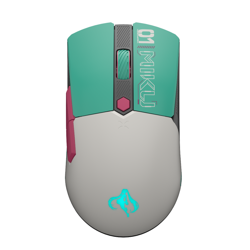 ASUS TUF GAMING Mini Wireless Mouse Hatsune Miku Edition｜滑鼠& 鼠