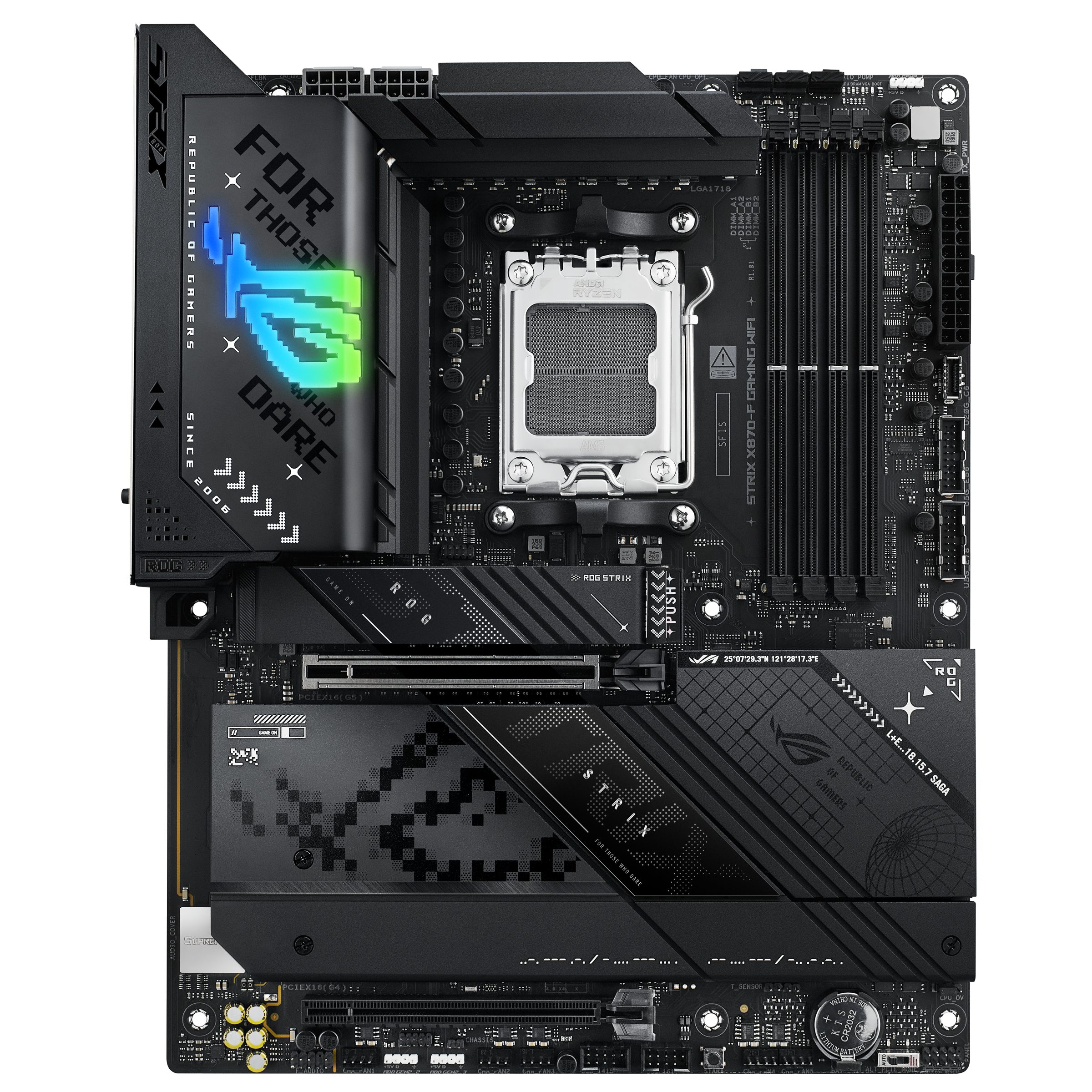 ROG STRIX X870-F GAMING WIFI | ROG Strix | Gaming Motherboards