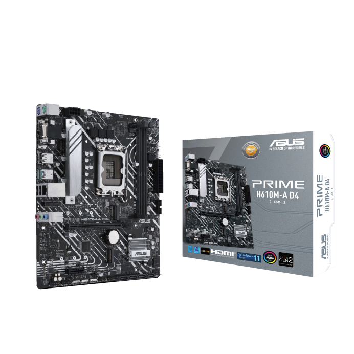 PRIME H610M-A D4-CSM｜Motherboards｜ASUS USA