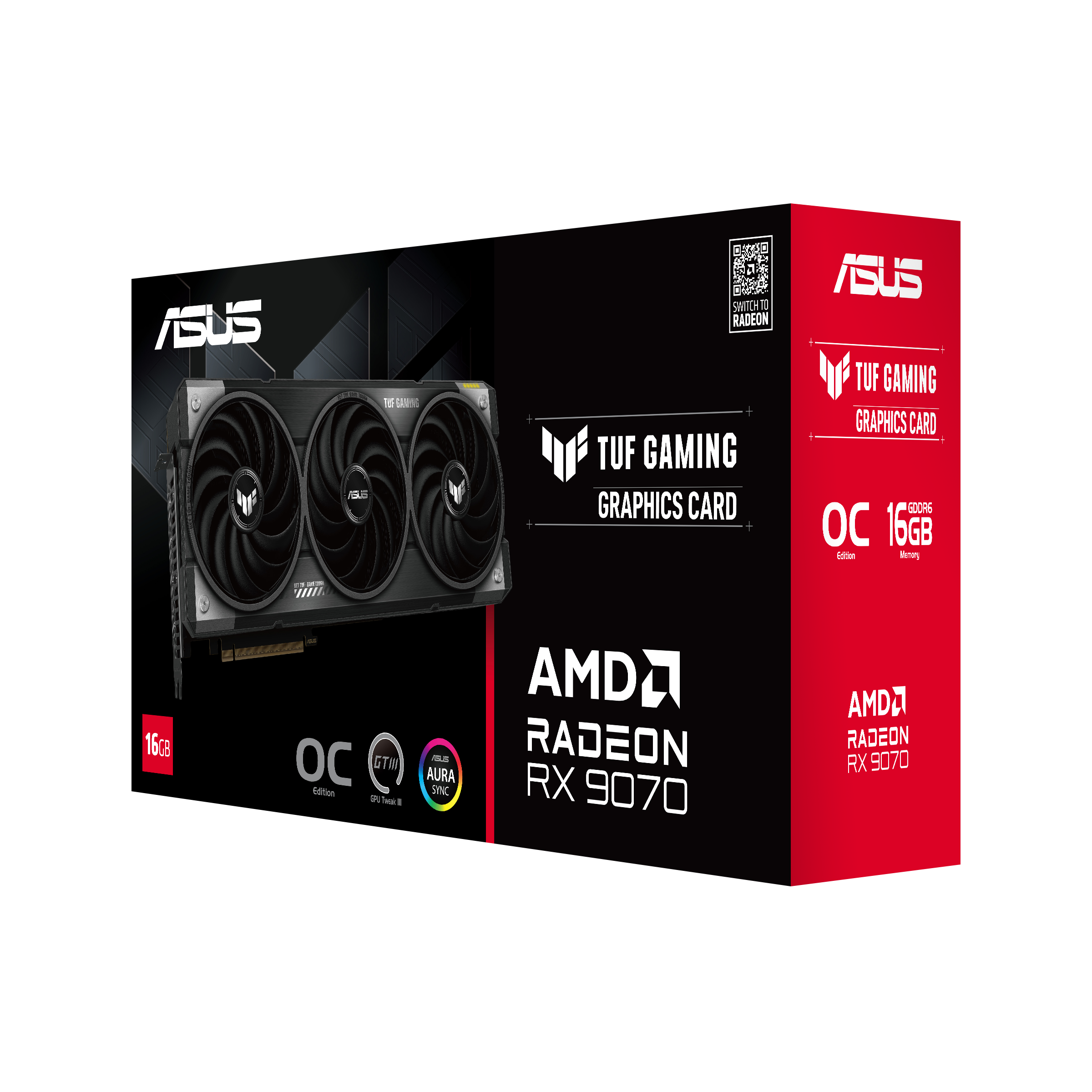 ASUS TUF Gaming Radeon RX 9070 OC Edition