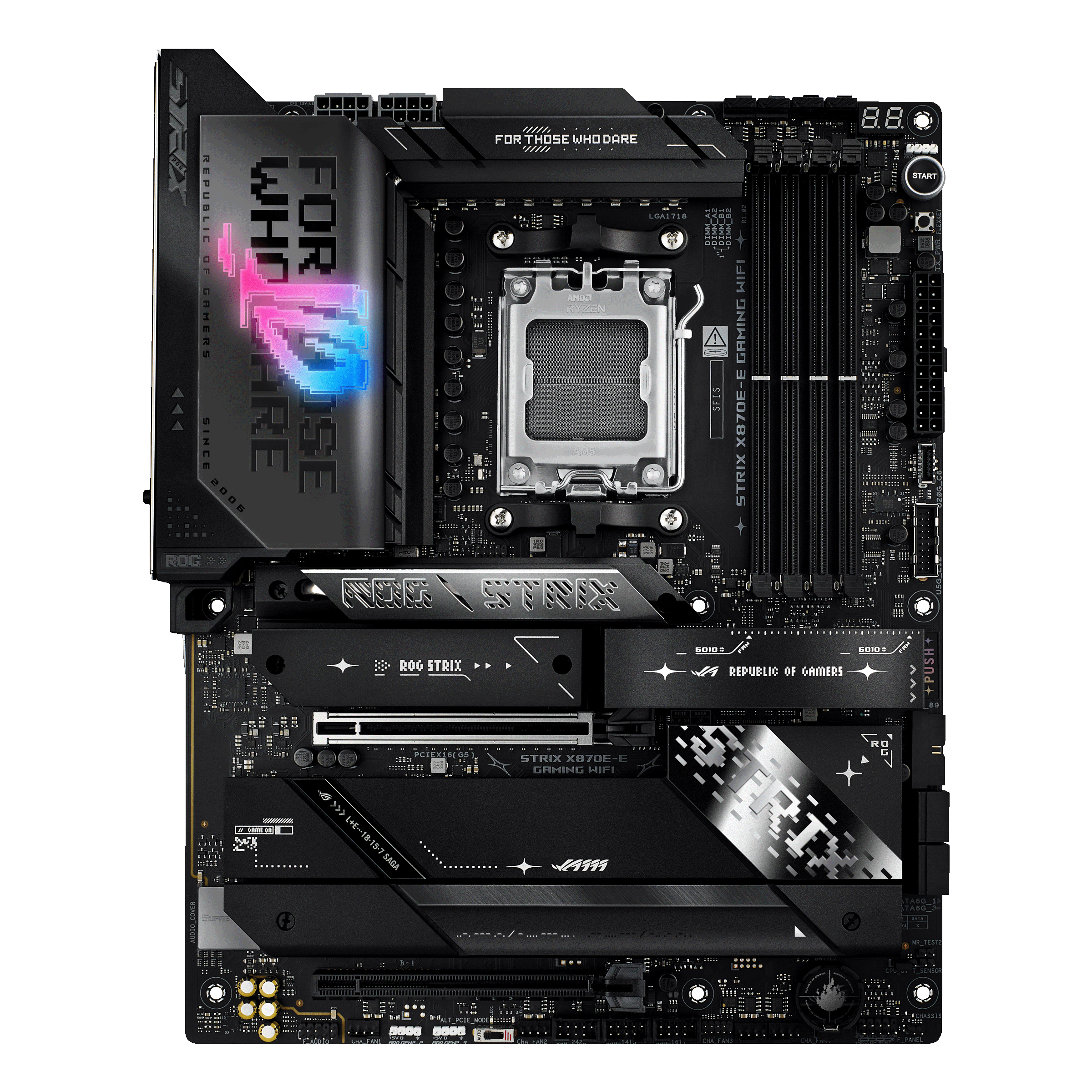 ROG STRIX X870E-E GAMING WIFI | ROG Strix | Gaming マザーボード