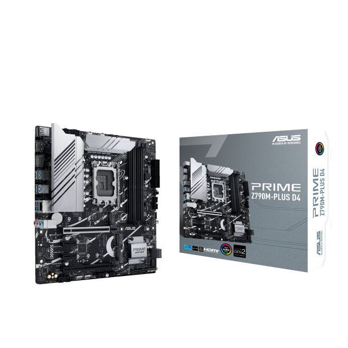 ASUS Prime Z790M-PLUS D4 - Micro ATX Motherboard | Motherboards