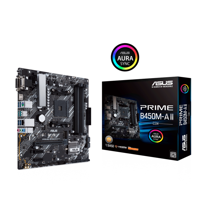 PRIME B450M-A II/CSM｜Motherboards｜ASUS Baltics