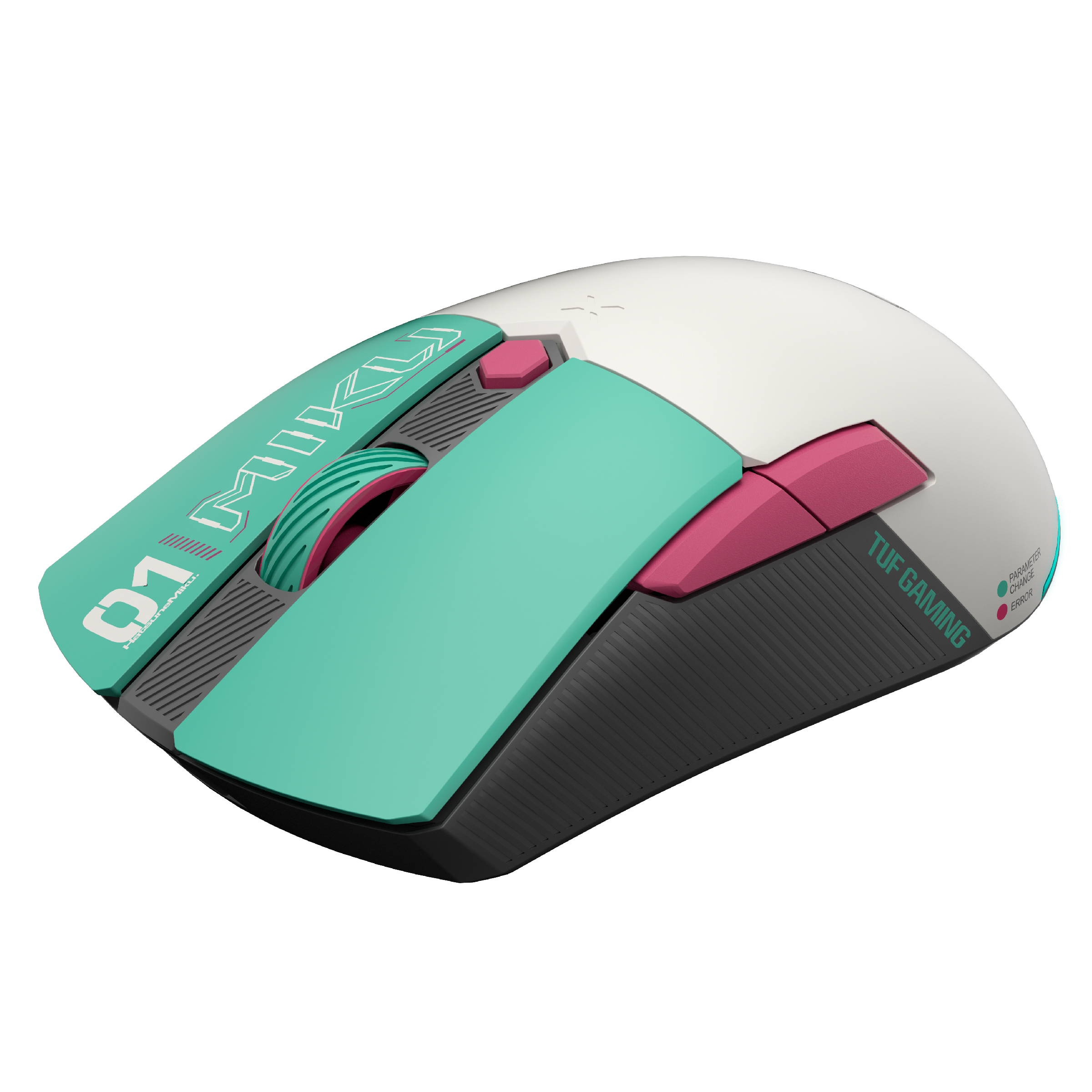 ASUS TUF GAMING Mini Wireless Mouse Hatsune Miku Edition｜滑鼠& 鼠