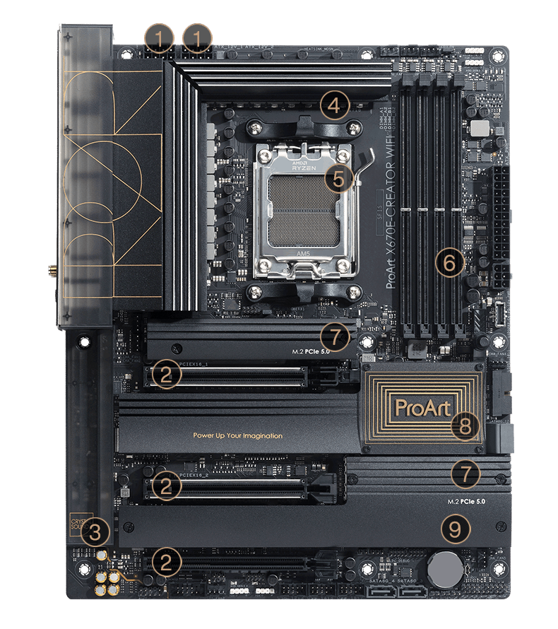 ProArt X670E-CREATOR WIFI｜Motherboards｜ASUS Canada