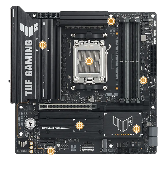 TUF GAMING B850M-PLUS WIFI7｜Motherboards｜ASUS USA