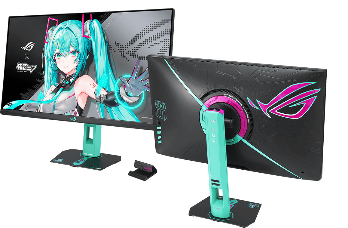 ROG Strix XG27ACMEG-G Hatsune Miku Edition | 27 to 31.5 Inches