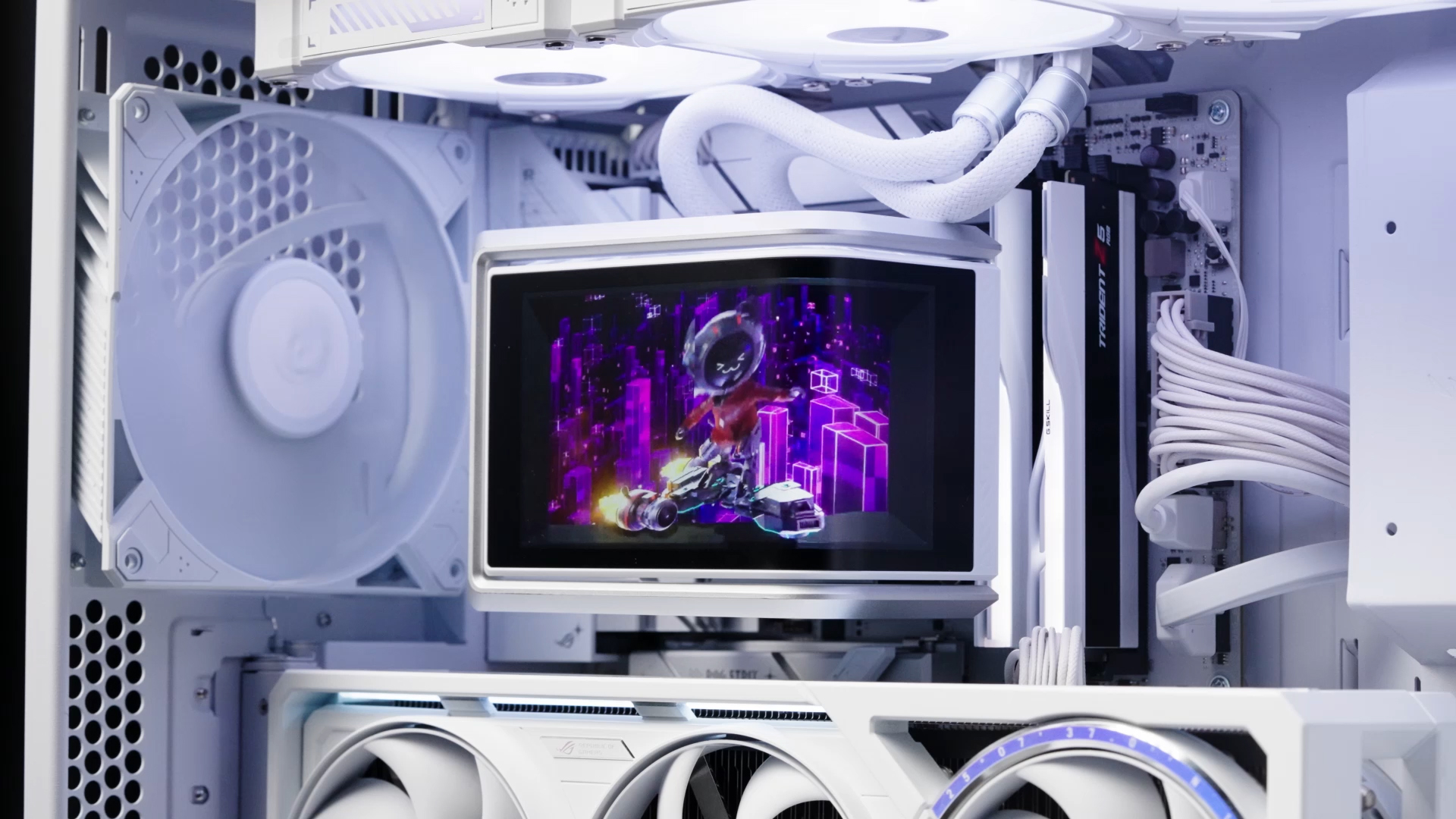 ROG Ryuo IV SLC 360 ARGB White Edition | ROG Ryuo | Gaming CPU液冷