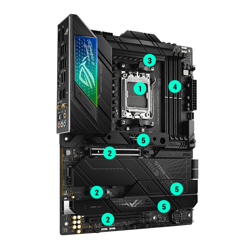 ROG STRIX X670E-F GAMING WIFI | ROG Strix | Gaming マザーボード