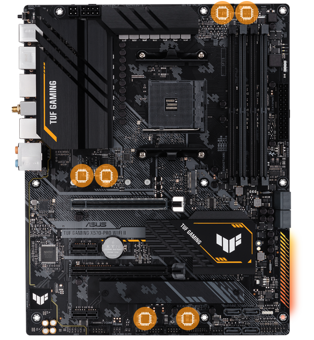 TUF GAMING X570-PRO WIFI II｜Anakart｜ASUS Türkiye