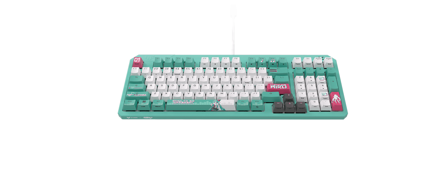 ASUS TUF Gaming K3 Gen II Hatsune Miku Edition｜Keyboards｜ASUS Global