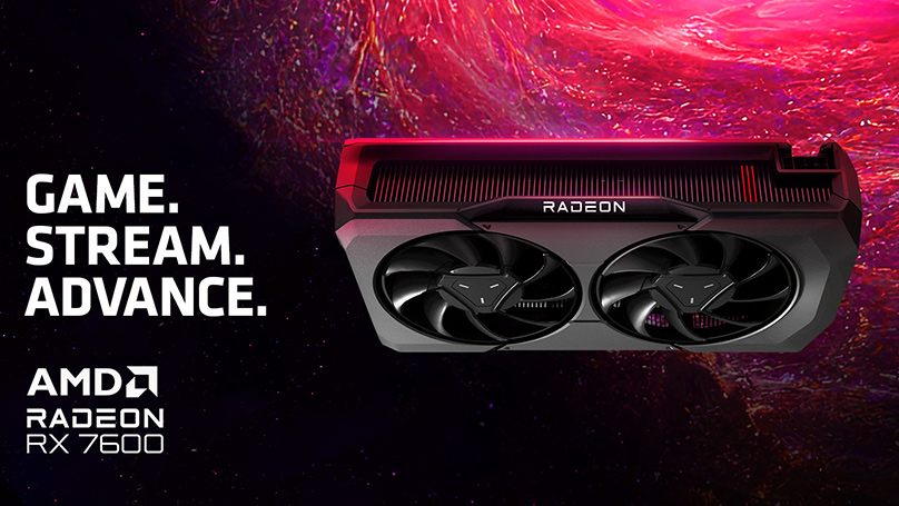 ASUS Dual Radeon™ RX 7600 V2 OC Edition 8GB GDDR6 | Graphics Card