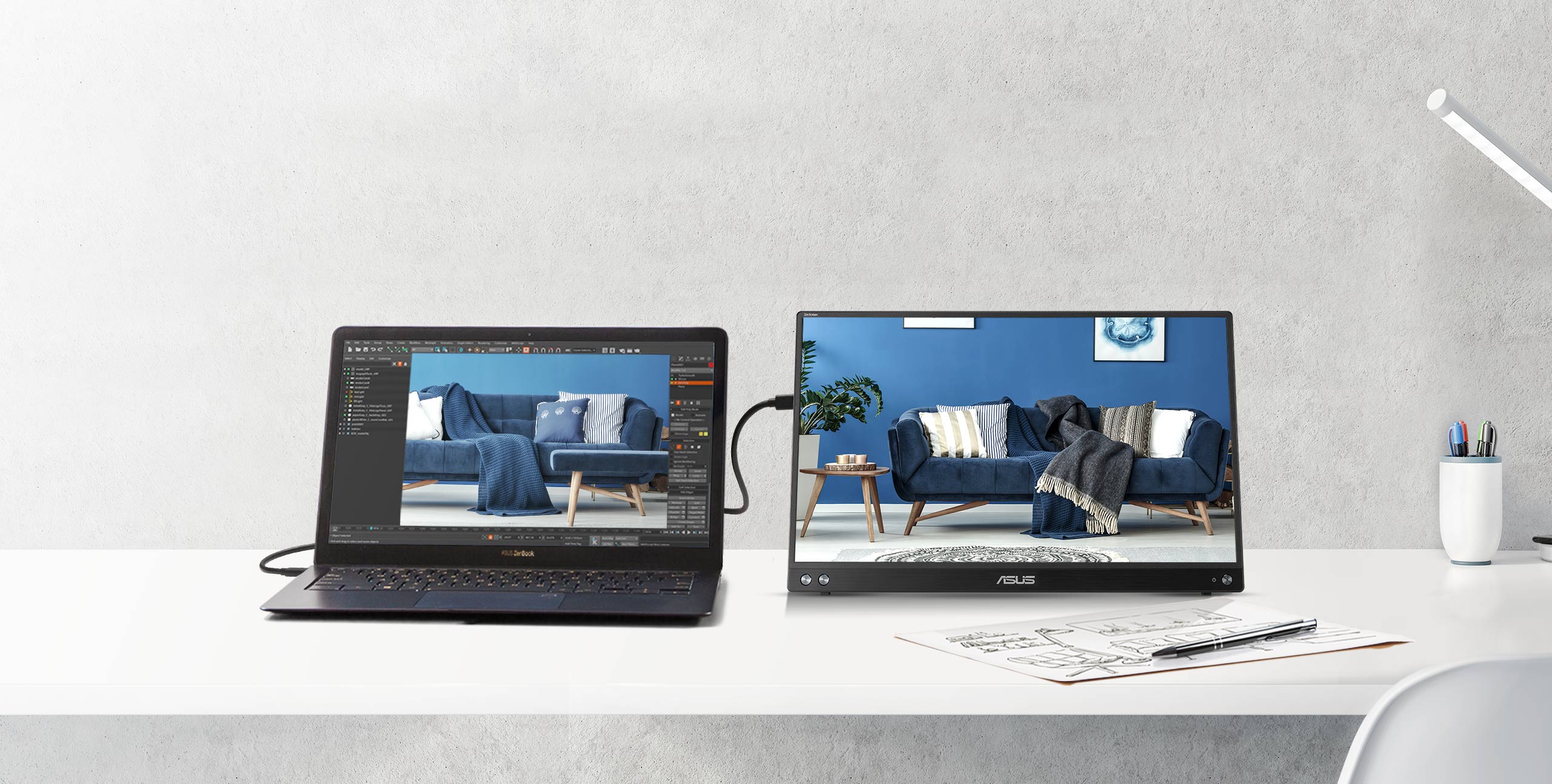 ZenScreen MB16ACV｜Monitors｜ASUS USA