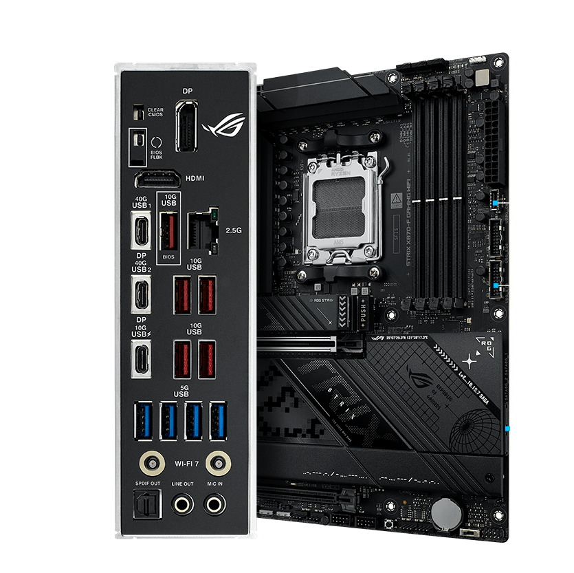 ROG STRIX X870-F GAMING WIFI | ROG Strix | Gaming Motherboards