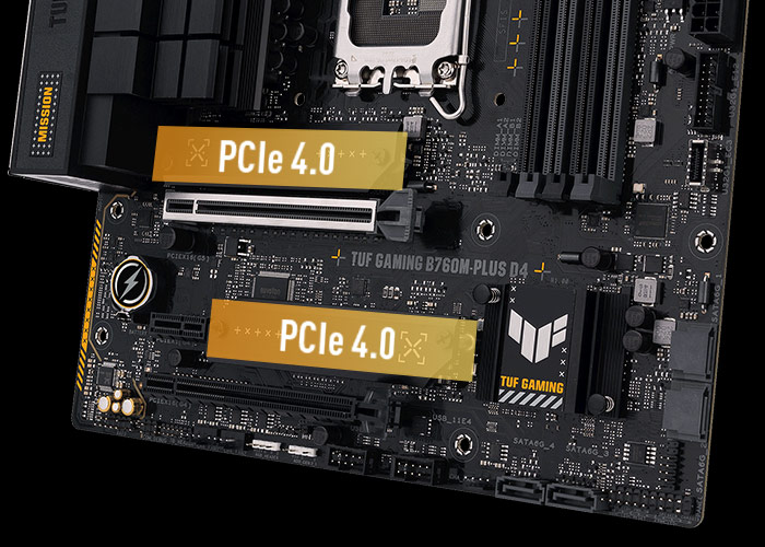 TUF GAMING B760M-PLUS D4｜マザーボード｜ASUS 日本