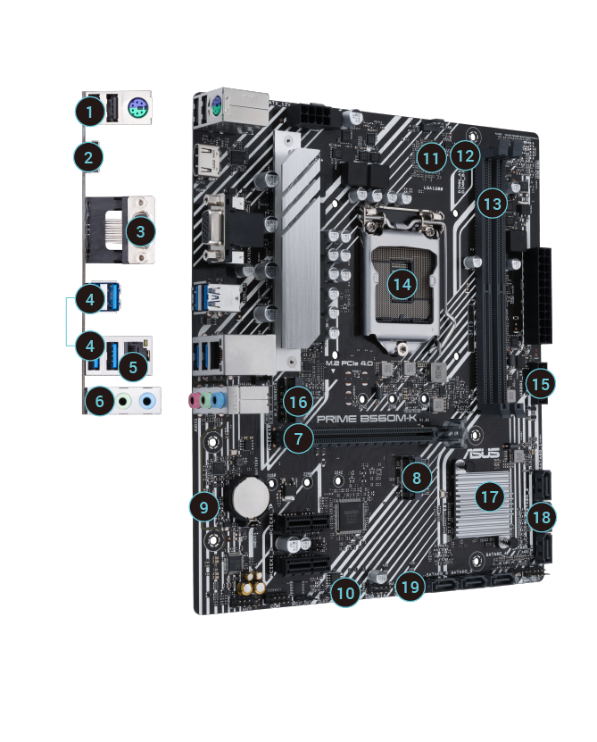 PRIME B560M-K | マザーボード | ASUS JAPAN