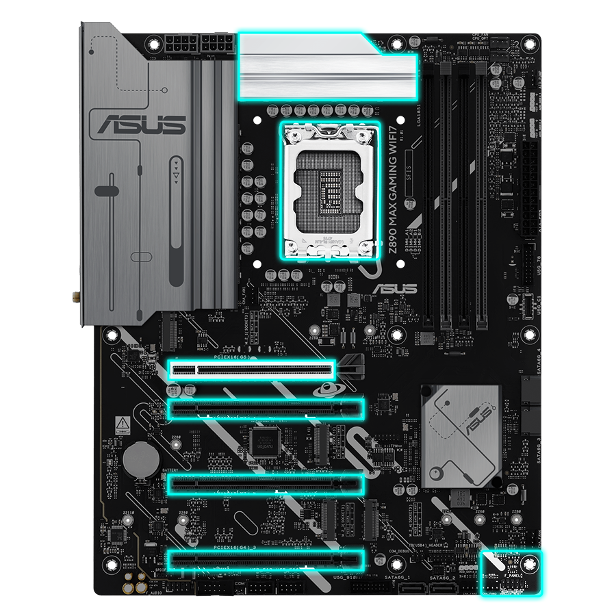 Z890 MAX GAMING WIFI7｜Motherboards｜ASUS Global