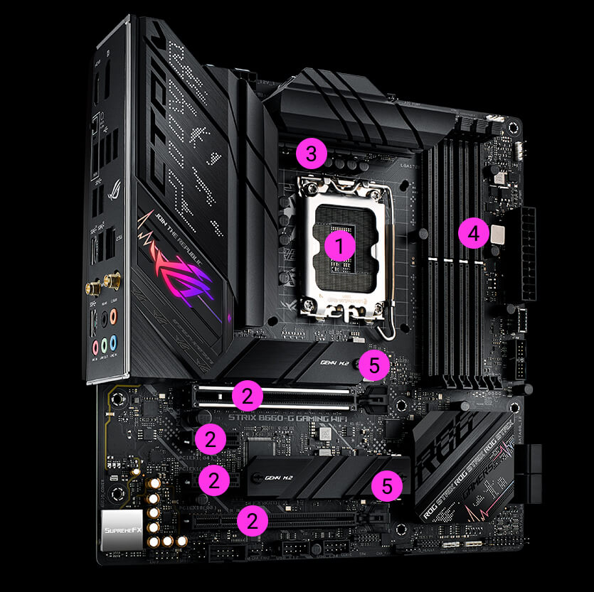 ROG STRIX B660-G GAMING WIFI | Motherboards | ROG United Kingdom