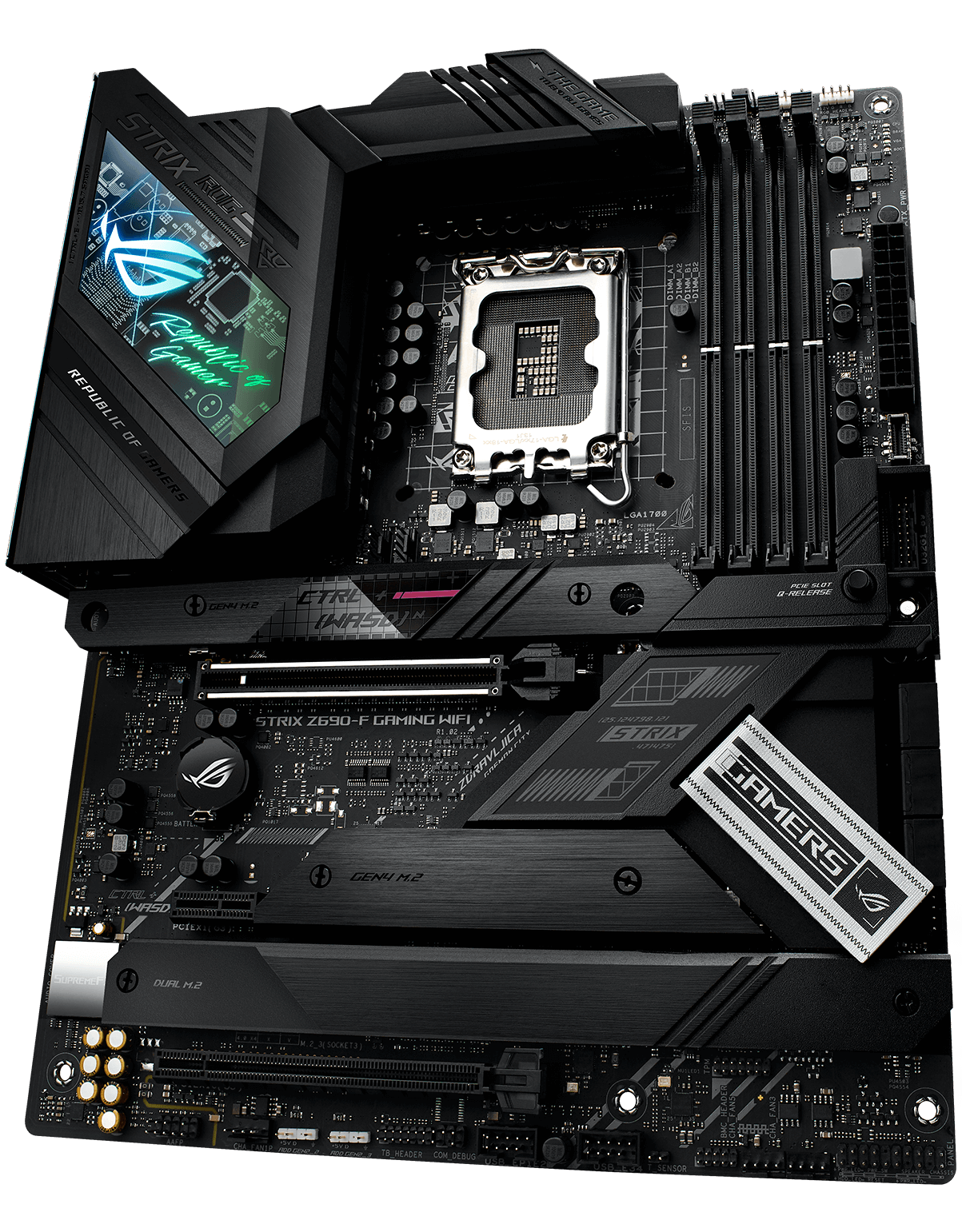 ROG STRIX Z690-F GAMING WIFI | ROG Strix | Gaming Motherboards