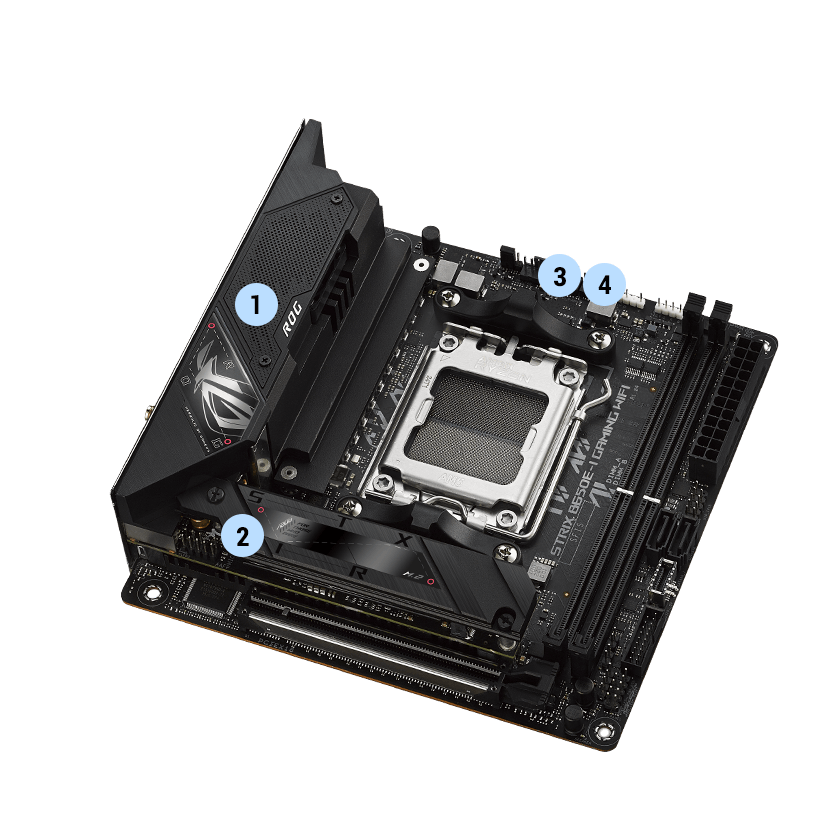 ROG STRIX B650E-I GAMING WIFI | ROG Strix | Gaming Motherboards