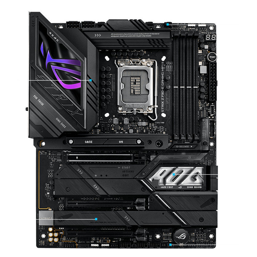 ROG STRIX Z790-E GAMING WIFI II | ROG Strix | Gaming マザーボード