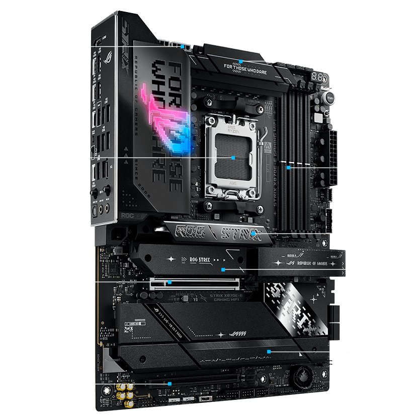 ROG STRIX X870E-E GAMING WIFI | ROG Strix | Gaming マザーボード