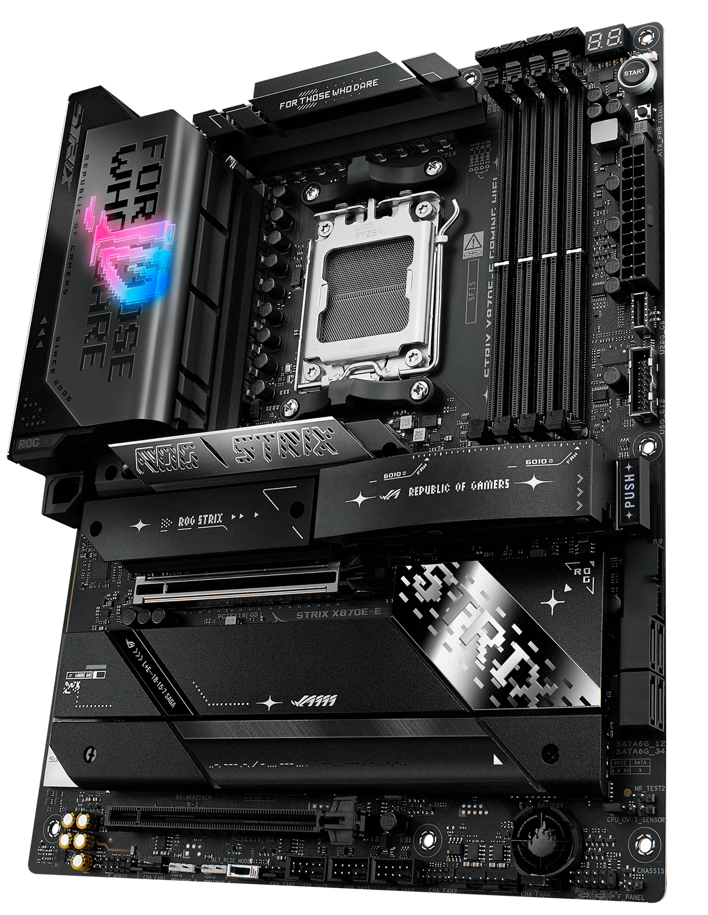 ROG STRIX X870E-E GAMING WIFI | ROG Strix | Gaming マザーボード
