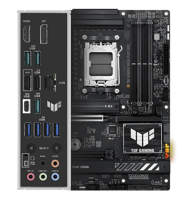 TUF GAMING B850-PLUS WIFI｜Motherboards｜ASUS USA