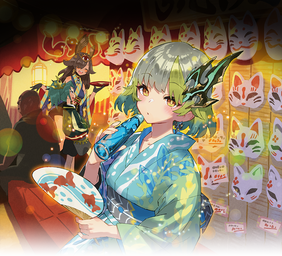 デュエルマスターズ神アート五人祭りでドラゴン♡サマー2つ