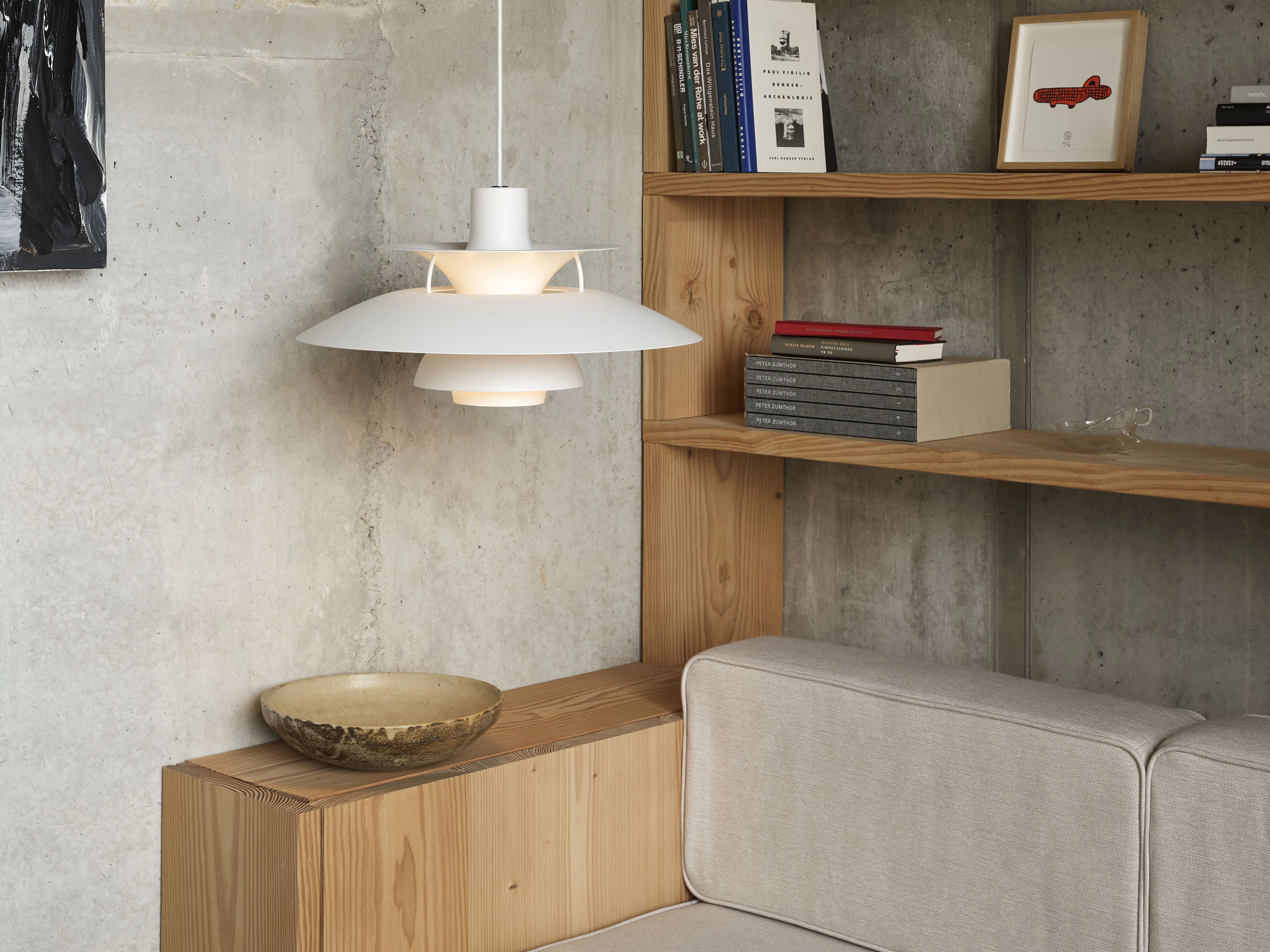 Buy the Louis Poulsen PH 5 Monochrome Pendant Light at nest.co.uk