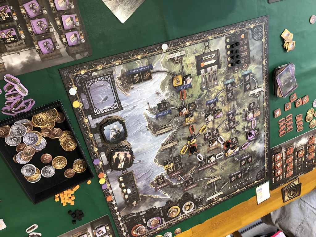 ブラスバーミンガム(brass birmingham) 英語版 ボードゲーム 新品・B級