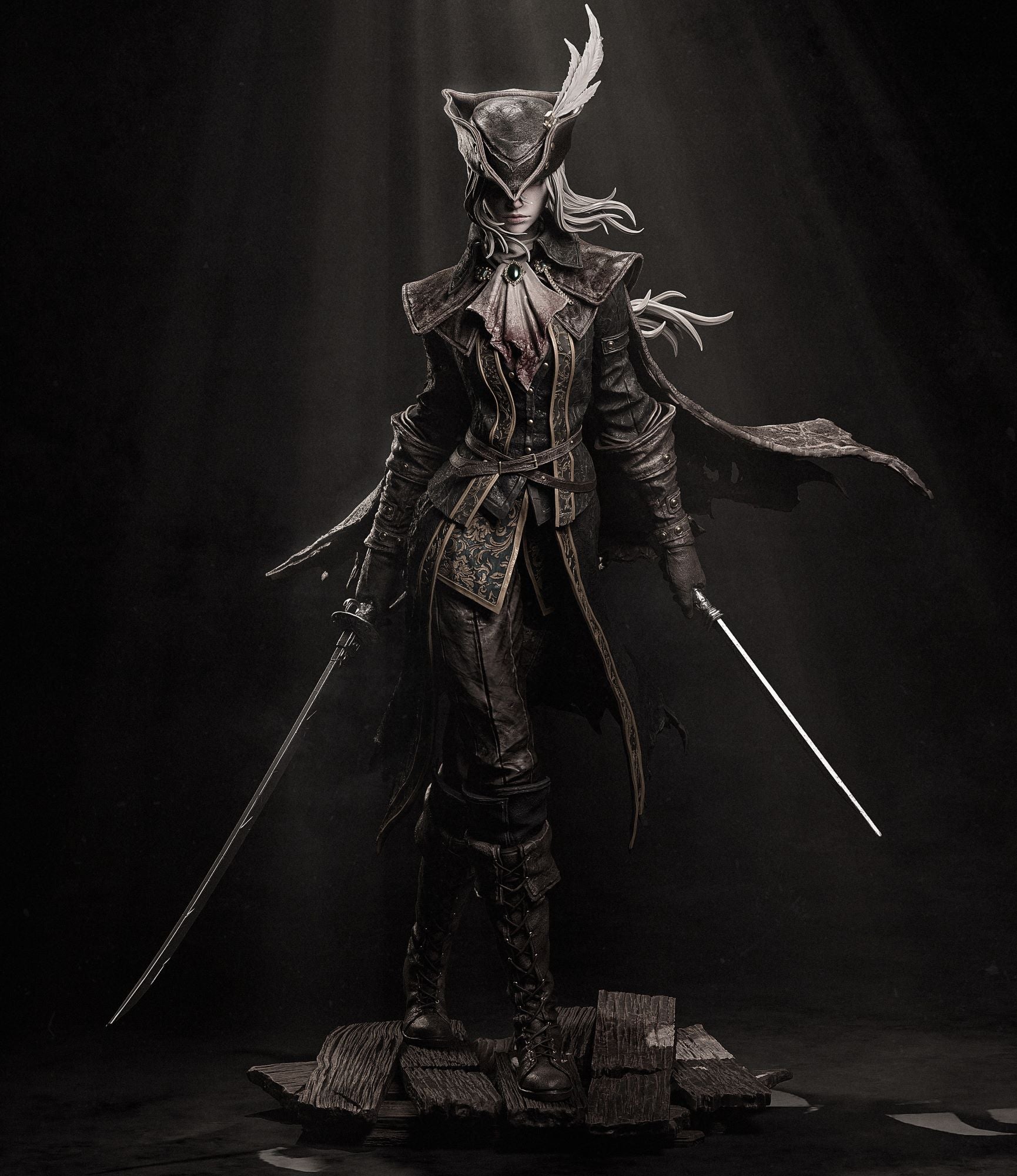 Lady Maria - Bloodborne - 1:6, 1:9 Scale Figures & Bust – Dungeon