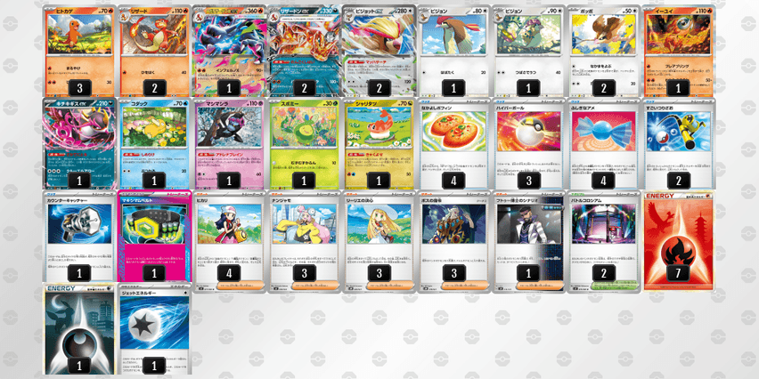 メガリザードンXex(インフェルノX)優勝デッキまとめ【スタートデッキ