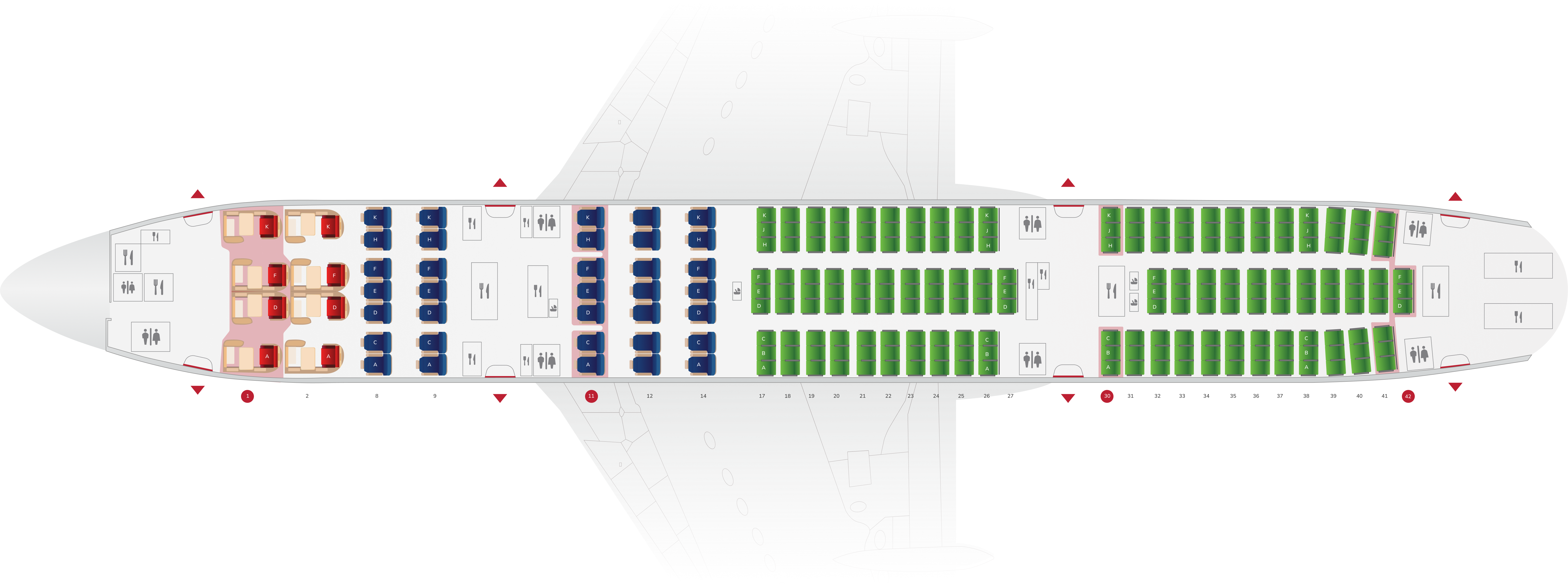 Seat Map and Interior Specifications: Boeing 777 200LR | Air India