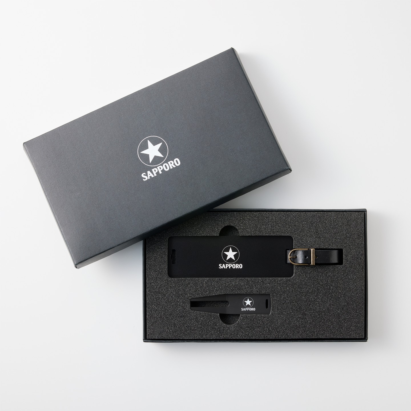 黒ラベル THE SHOP / 【名入れ有り】黒ラベル Nameplate & Green fork Set