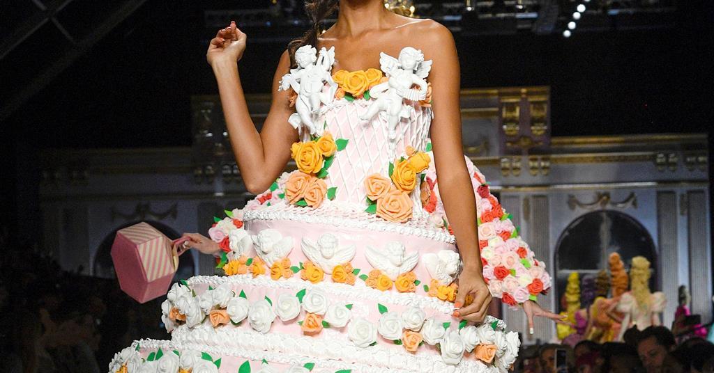 Moschino's cake couture steals the show at fashion week | Comment