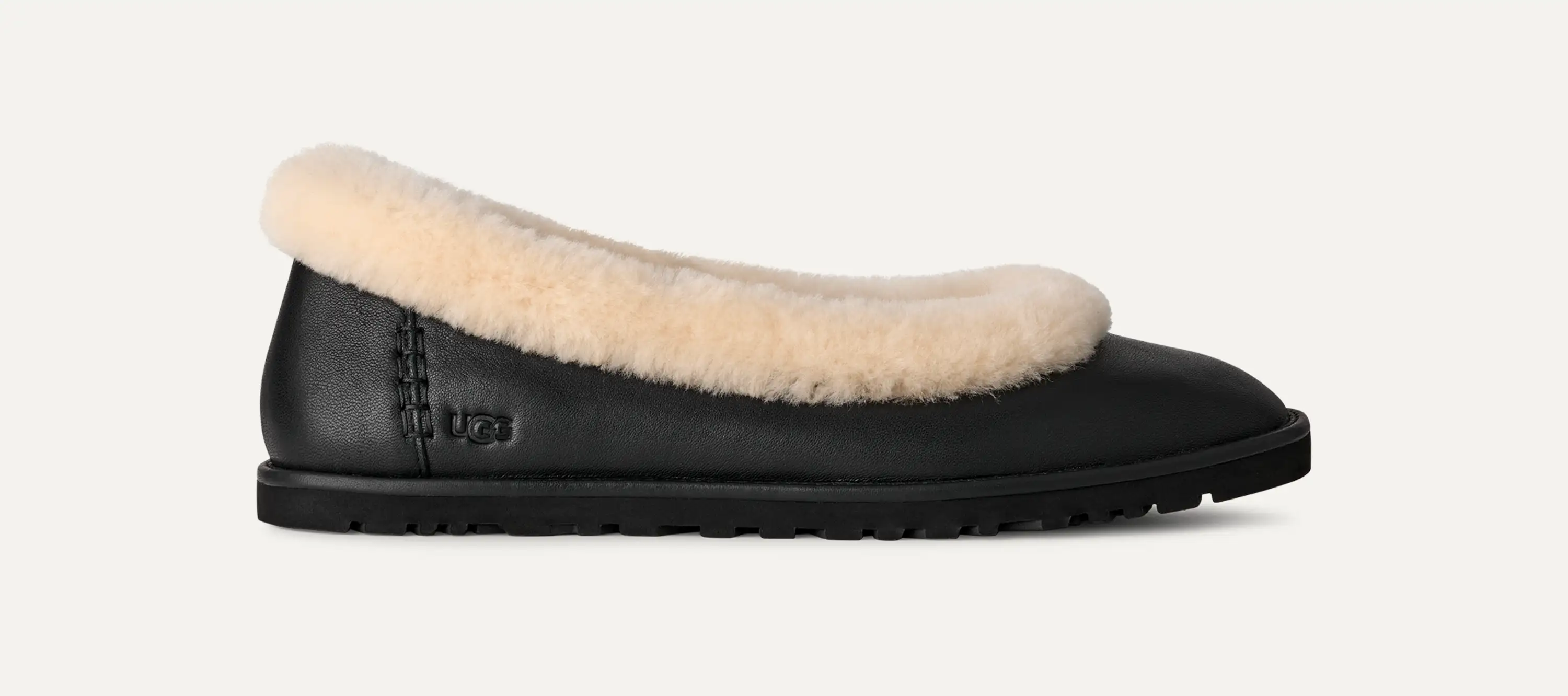 UGG® Zora Leather Ballet Flat for Women | UGG®