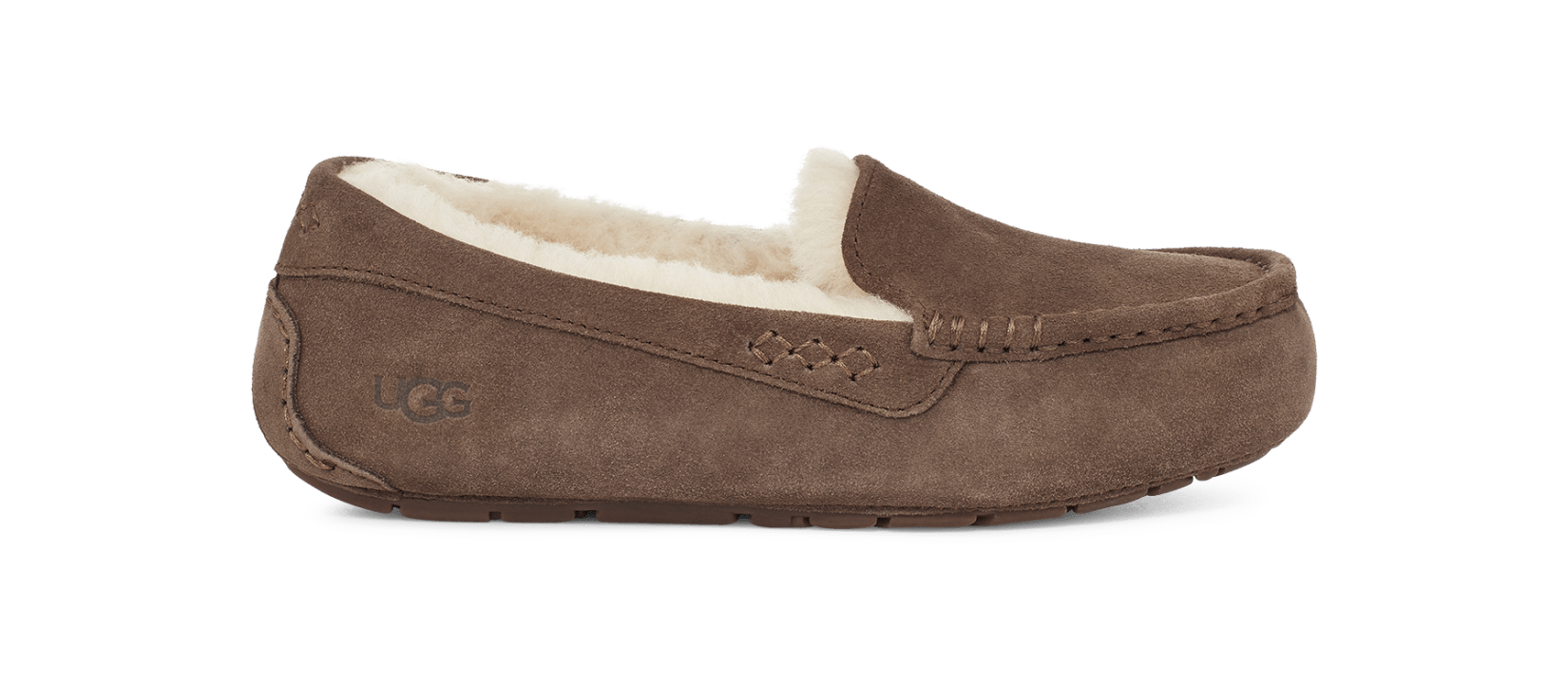 レア 希少 ❤️ UGG アンスレー ムートン モカシン スレート US6 23