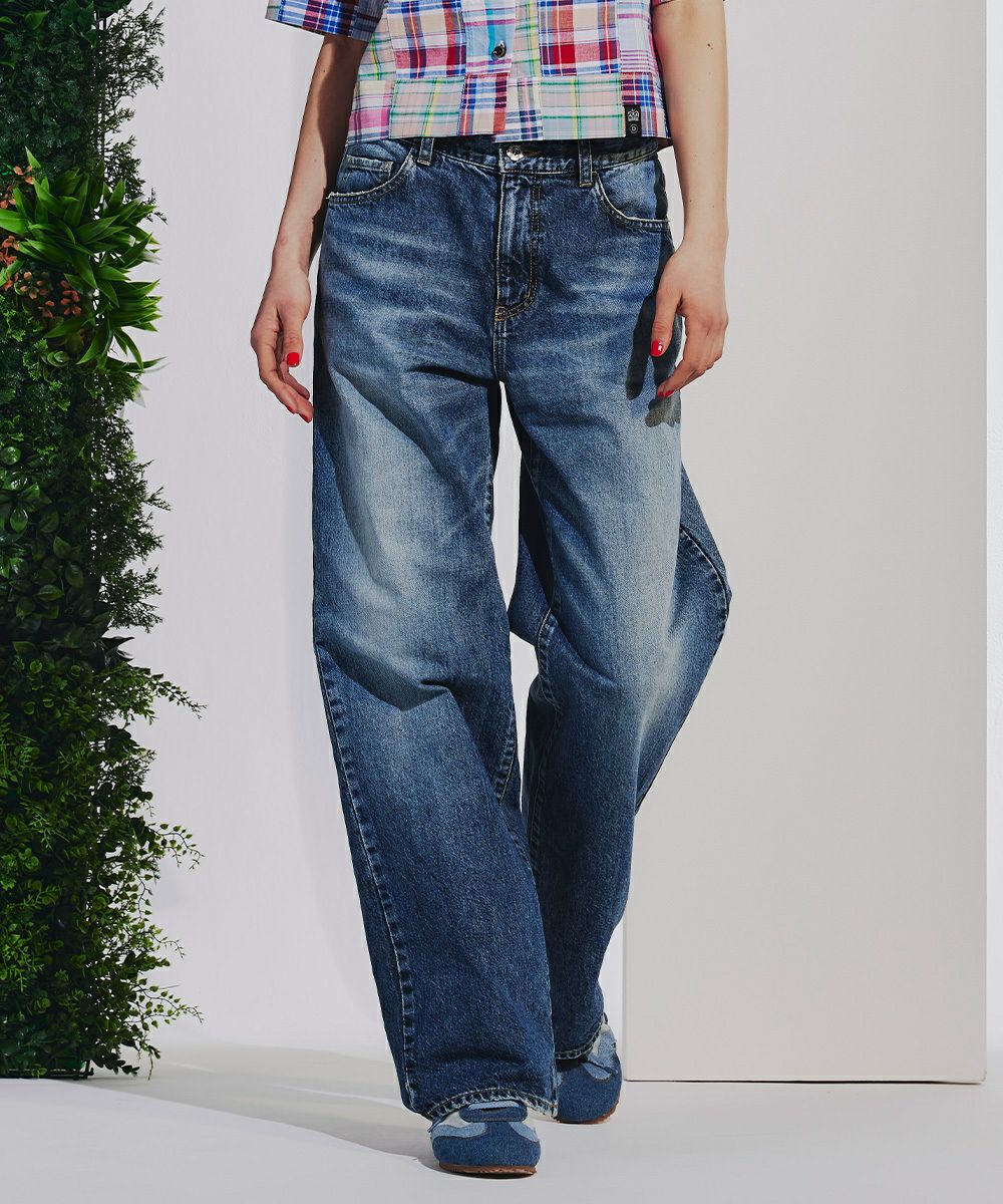 DSC / レッグラインデニム BOTTOMS Night STORE | ダブルスタンダード