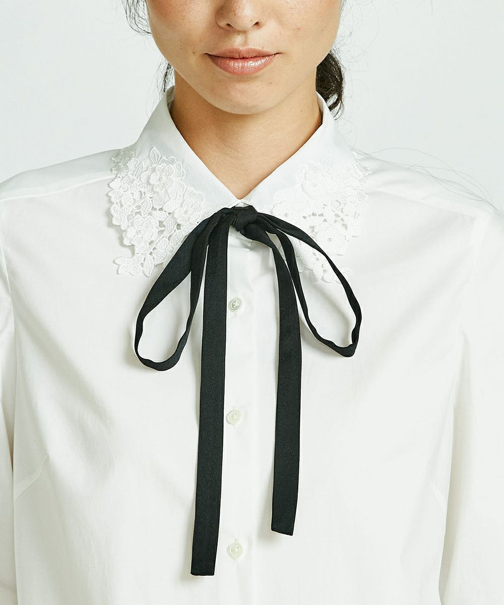 Sov. / オリジナルカラーボウタイシャツブラウス TOPS Night STORE