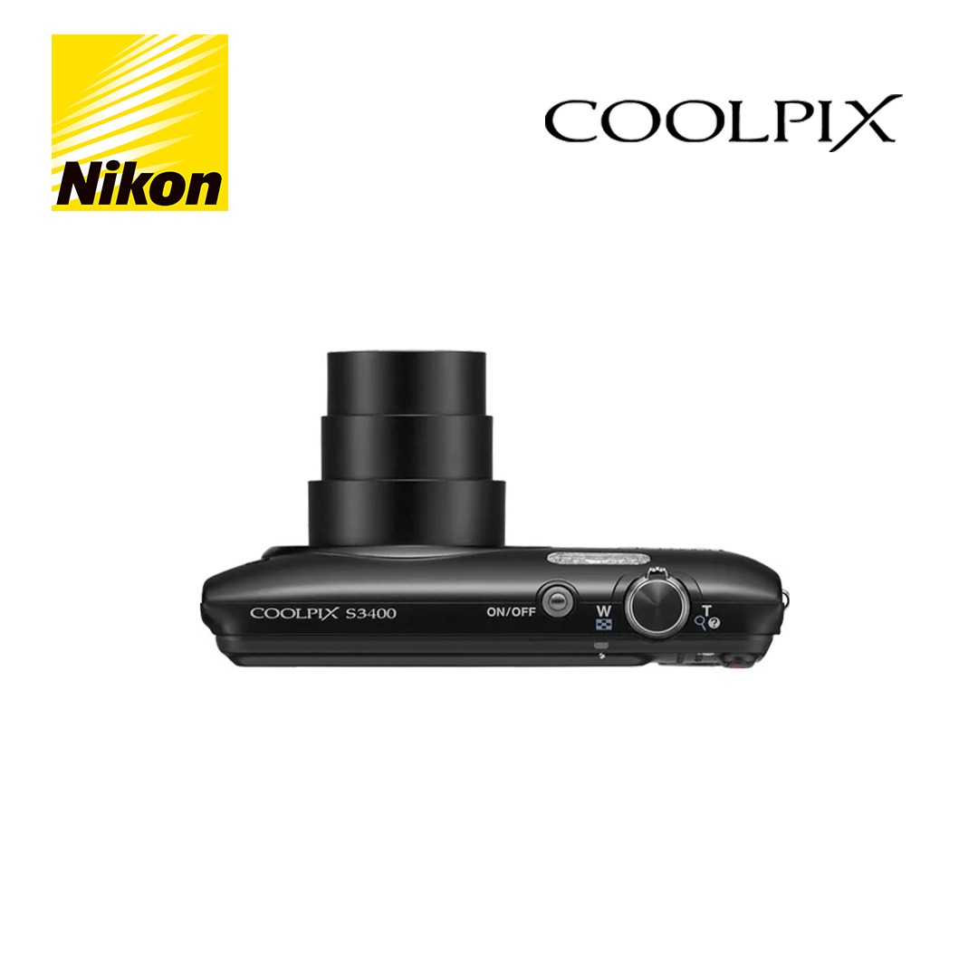 Nikon S3400 Coolpix Digital Camera - Mega City