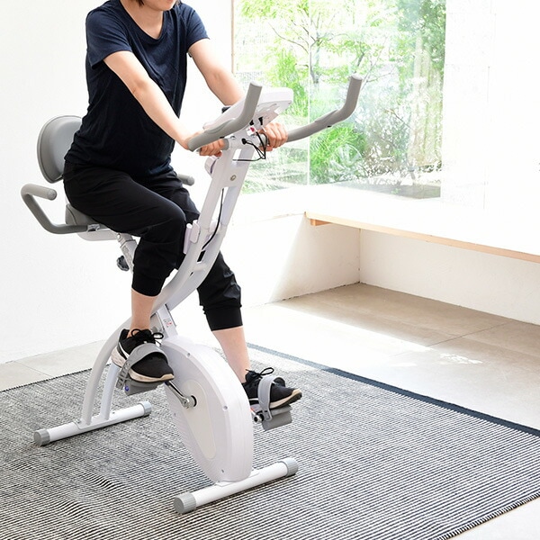 dショッピング |1年保証 フィットネスバイク 心拍数メーター付き