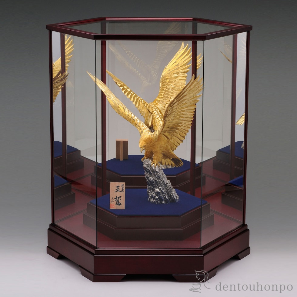 dショッピング |純金 王鷲 A 1000g ( 木札名入れ有料 高級