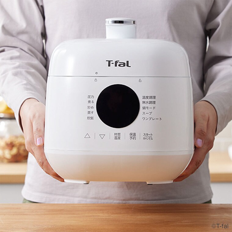 dショッピング |ティファール T-fal ラクラ・クッカー ミニ 電気圧力鍋