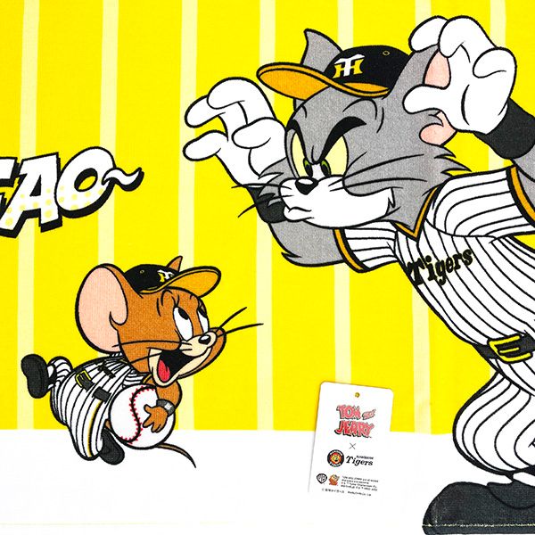 dショッピング |阪神タイガース×トムとジェリー フェイスタオル(34