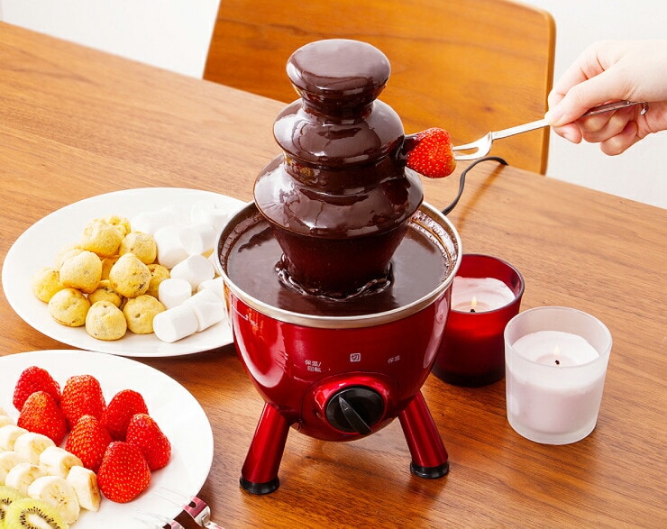 dショッピング |チョコレートファウンテン チョコフォンデュ チョコ