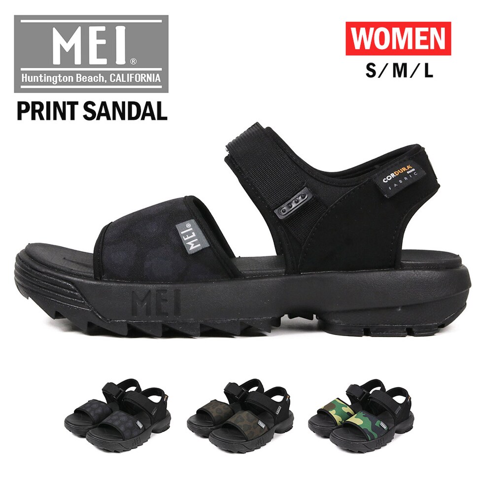 dショッピング |メイ MEI エムイーアイ スポーツサンダル 厚底