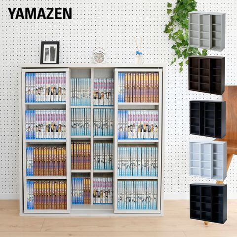 dショッピング |本棚 ダブルスライド 大容量 幅90 奥行29 高さ92 cm