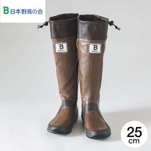 dショッピング |長靴 レインブーツ 日本野鳥の会 バードウォッチング